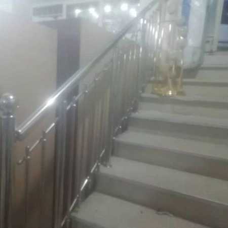 نرده استیل درب آکاردئونی و پنجره فلزی