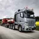 Saleh truck, tractor and dump truck exhibition in Islamshahr, Tehran