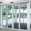 Construction of Vision Door automatic door in Langrod, Gilan