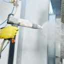 Sandblasting and industrial painting and Ghorbani epoxy services in Tehran