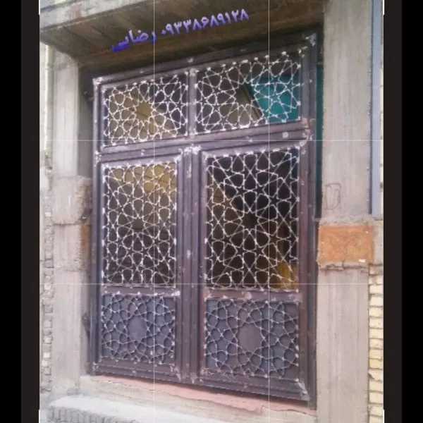 درب و پنجره گره چینی فلزی