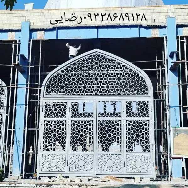 درب و پنجره گره چینی فلزی