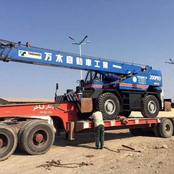 حمل و نقل بار ترافیکی کمرشکن فاخر