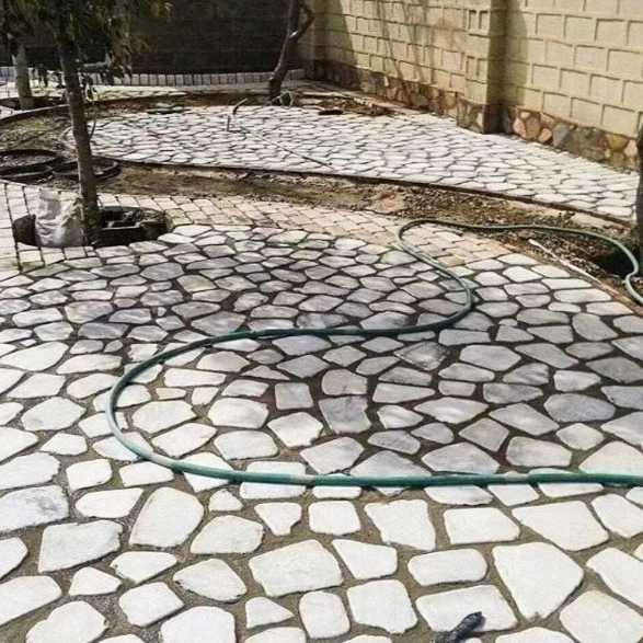 اجرا و فروش سنگ لاشه مالون سنگ ورقه ای خیرمحمدی