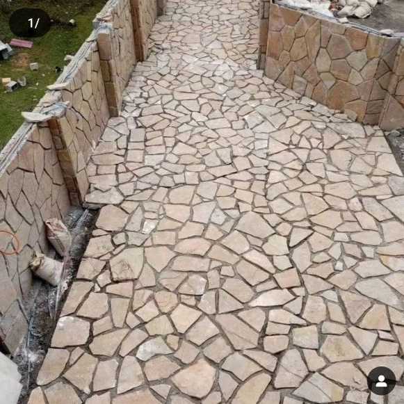 اجرا و فروش سنگ لاشه مالون سنگ ورقه ای خیرمحمدی