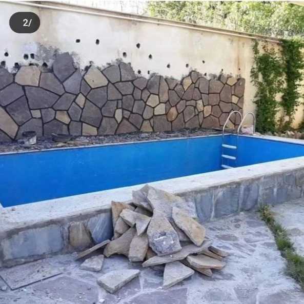 اجرا و فروش سنگ لاشه مالون سنگ ورقه ای خیرمحمدی
