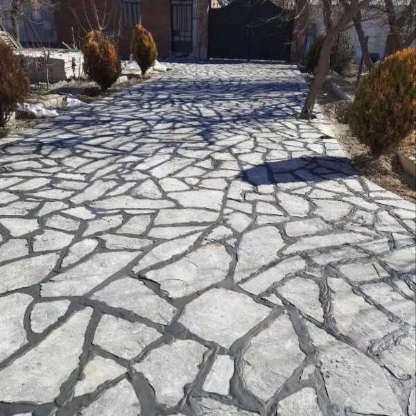 اجرا و فروش سنگ لاشه مالون سنگ ورقه ای خیرمحمدی