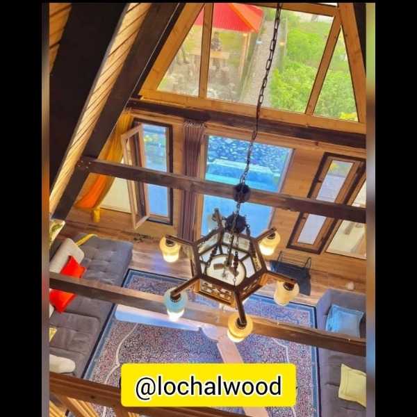 پروژه تنکابن به متراژ 30متر تمام چوب  طرح سنتی