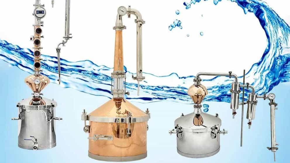 Maintenance conditions of different models of sweat distillation devices