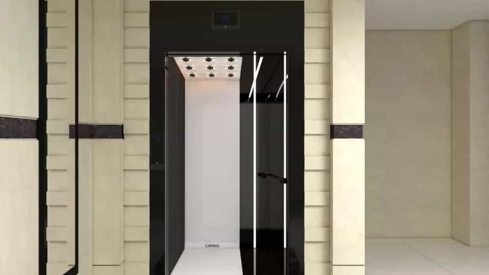 نقطتان في تصميم وبناء كابينة المصعد