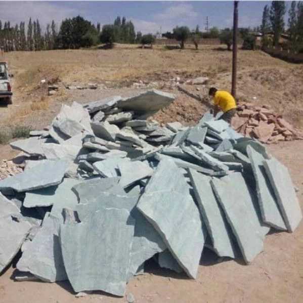 سنگ ورقه ای و لاشه ای جعفری