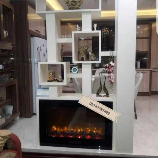شومینه های مدرن ال سی دی یا دیواری (برقی،گازی)