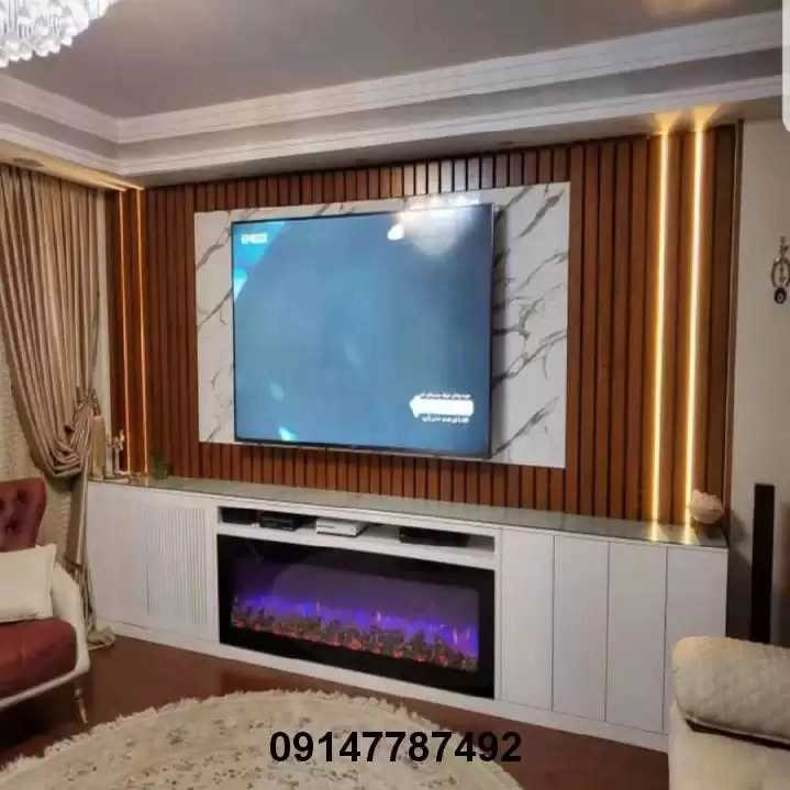 شومینه های مدرن ال سی دی یا دیواری (برقی،گازی)