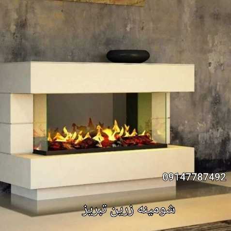 شومینه های ۳بعدی ۳طرفه یاu(برقی،گازی)