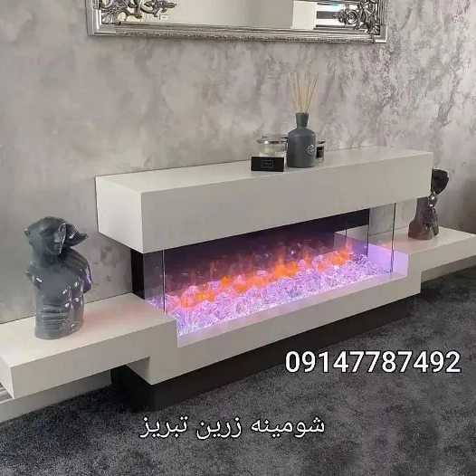 شومینه های ۳بعدی ۳طرفه یاu(برقی،گازی)