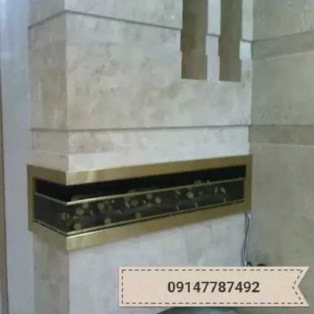شومینه های ۹۰درجه یا Lمدرن(برقی،گازی)