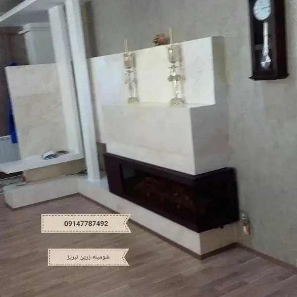 شومینه های ۹۰درجه یا Lمدرن(برقی،گازی)