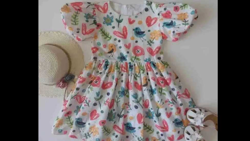 نوع پارچه برای دوخت لباس بچه گانه