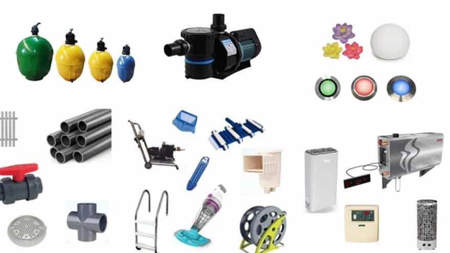 The most important pool and jacuzzi equipment