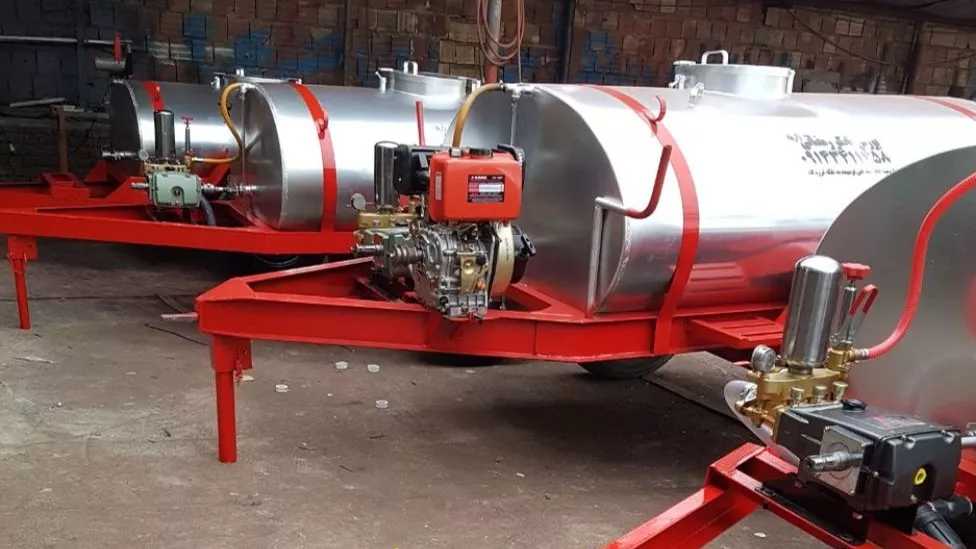 Ramadan tanker construction in Urmia