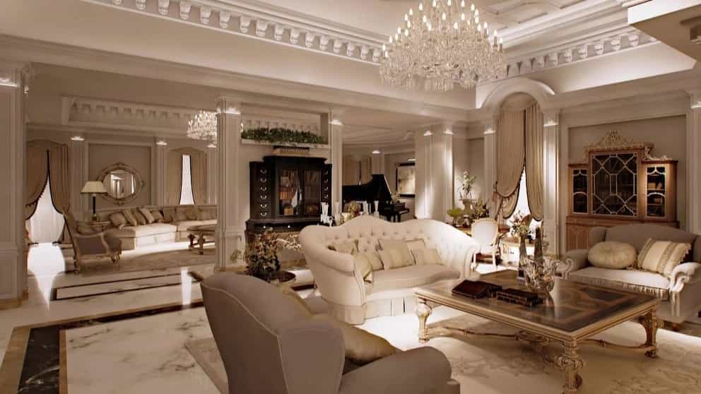 The main elements in interior decoration