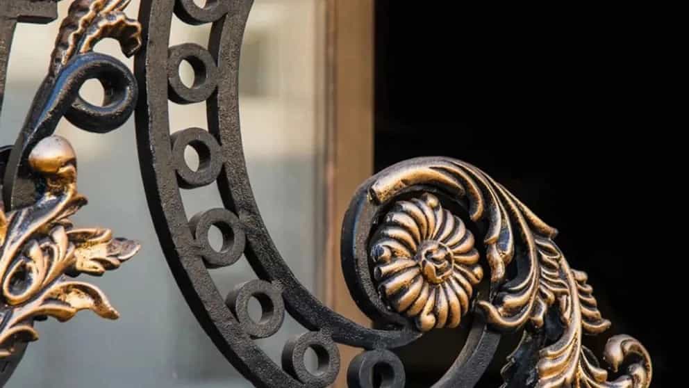 Features of wrought iron
