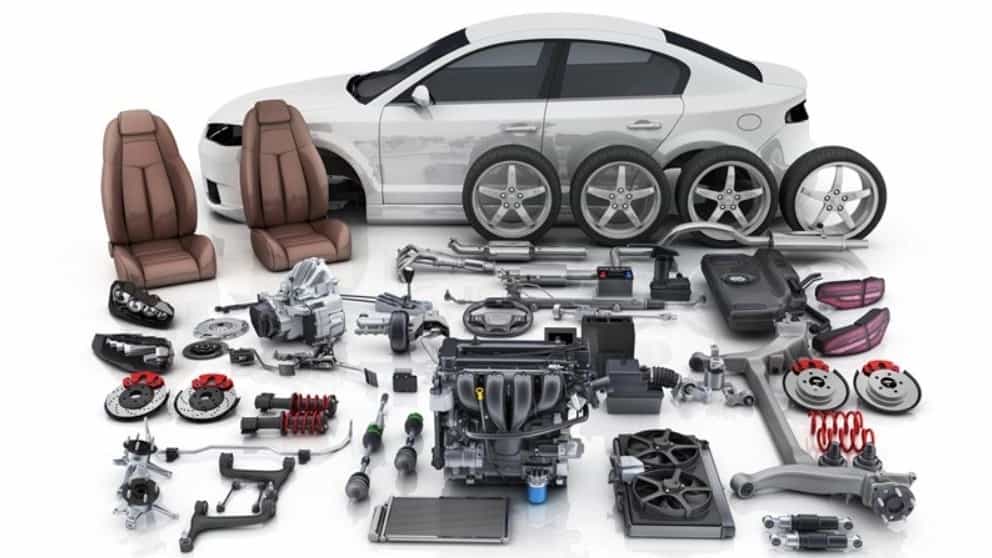 The price of car spare parts