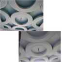 Lapasri false ceiling, implementation of Maragh tile and compotile and Label elastic ceiling in Tenkabon