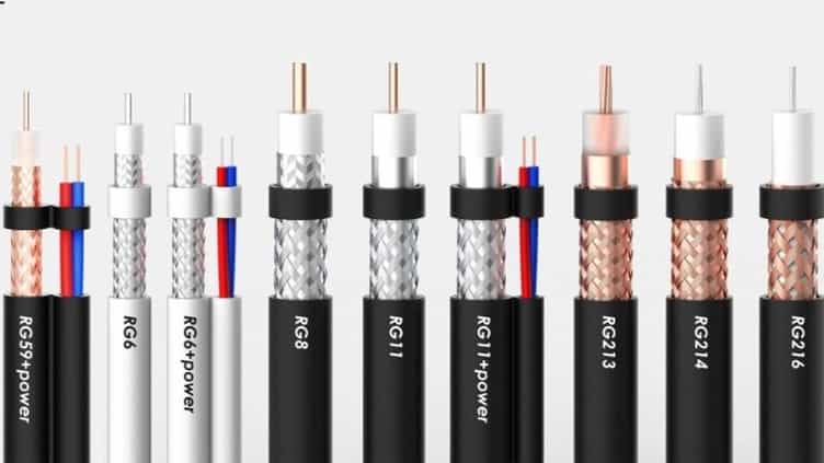Types of CCTV cables