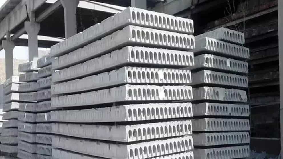 Types of building materials in the shaft