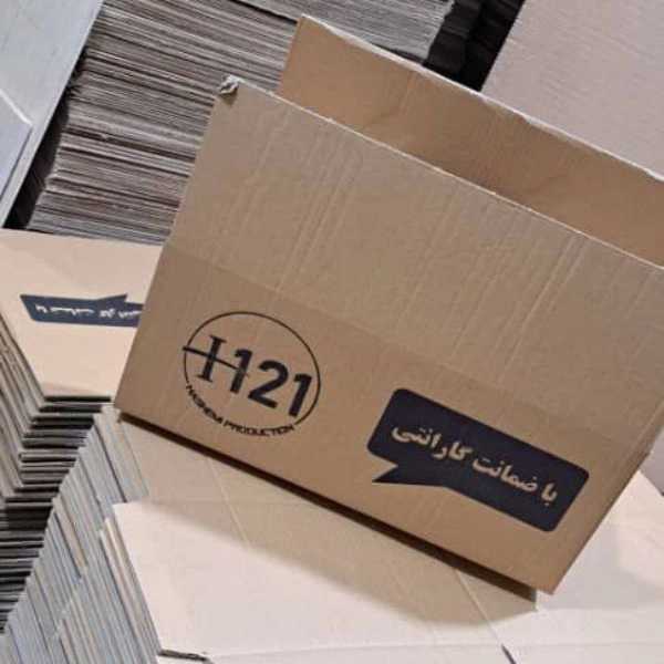 تولیدی کارتن ساده چاپی