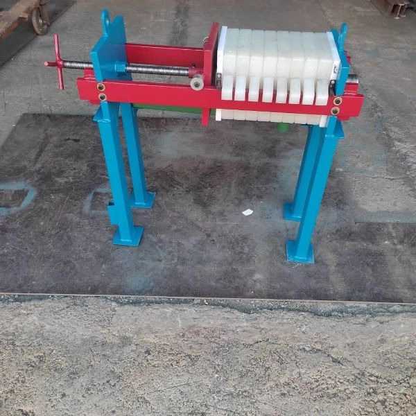 دستگاه فیلتر پرس 20×20، 10 قاب دستی