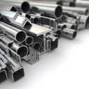 Ashrafi hardware store, sale of sheet profiles in Tehran's iron market