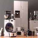 Lia Sanat Noori, selling household appliances in Urmia