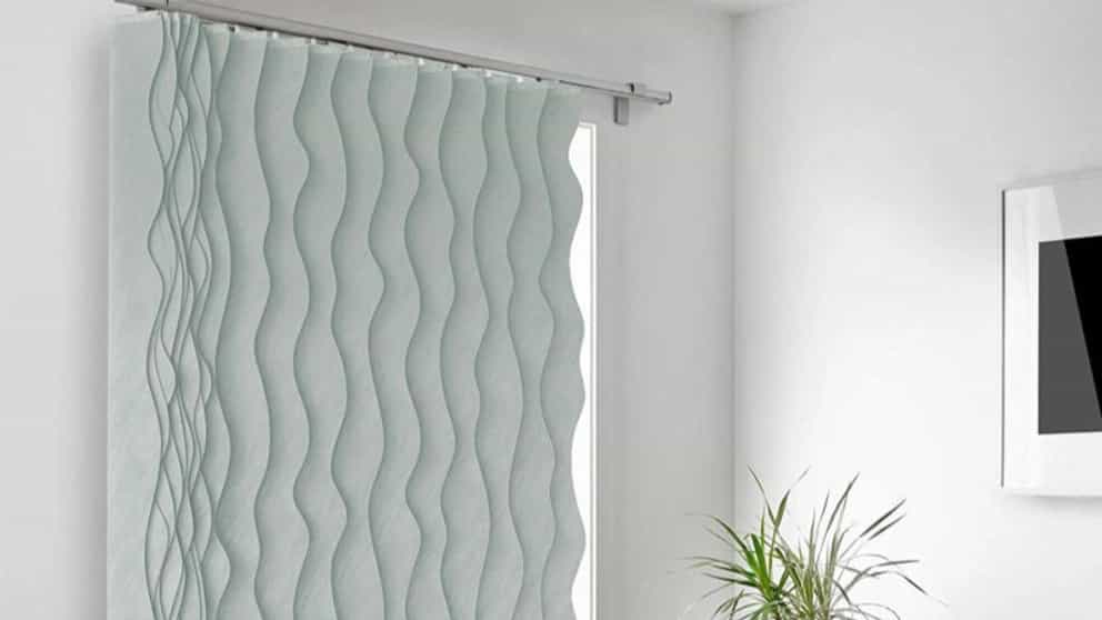 Lourdrape curtain or vertical curtain