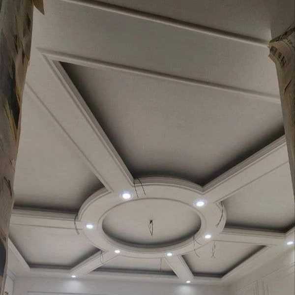 اجرای تایل معرق و کامپوتایل و سقف کشسان لابل در رامسر و تنکابن