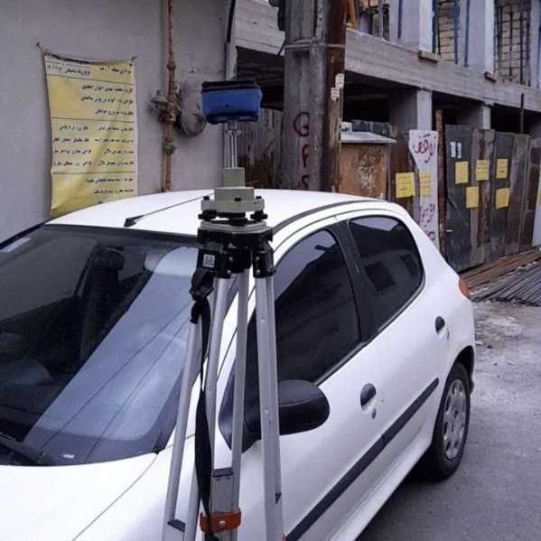 نقشه برداری استاتیک با gps