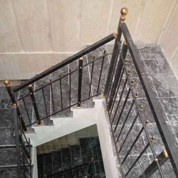 نرده استیل درب آکاردئونی و پنجره فلزی