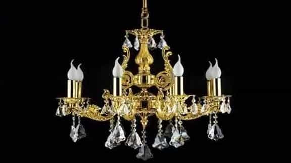 Production of Amir bronze chandeliers and textiles in Arak