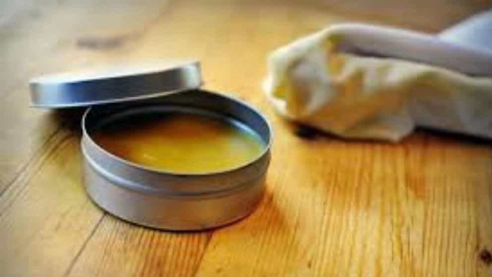 Natural wood wax