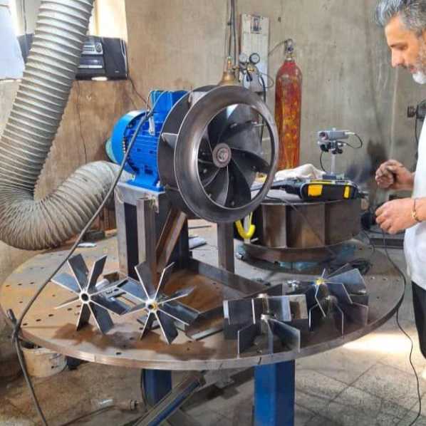 فن بالانس و هواکش صنعتی