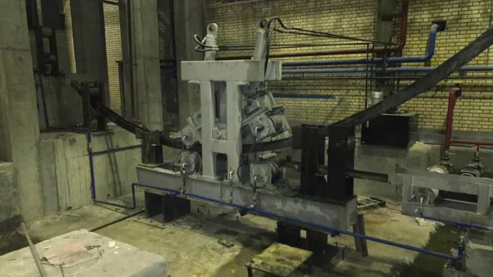 What equipment is needed to set up a hot rolling production line?