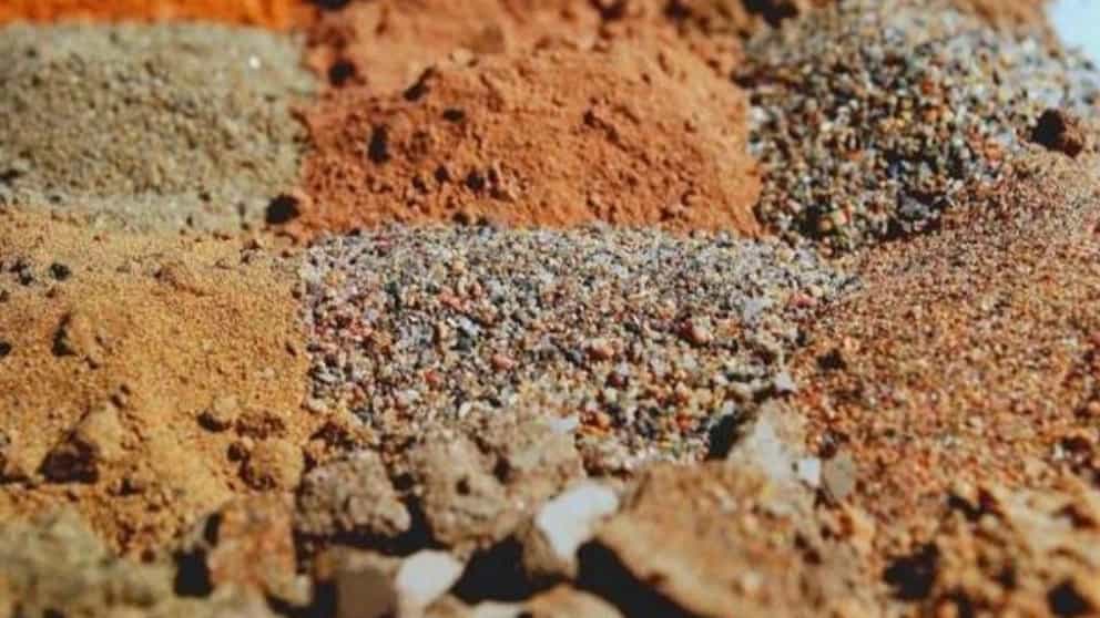 Classification of types of soil texture
