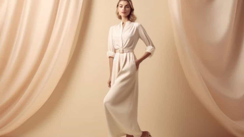 Stylish and luxury dress model for women