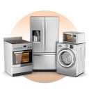 Mandaj store, selling household appliances, refrigerator, TV, carpet in Khammam