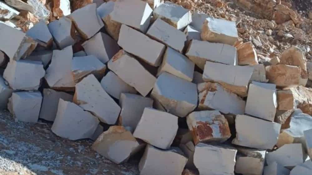 Darvish ore, sale of stone in Ravansar, Kermanshah