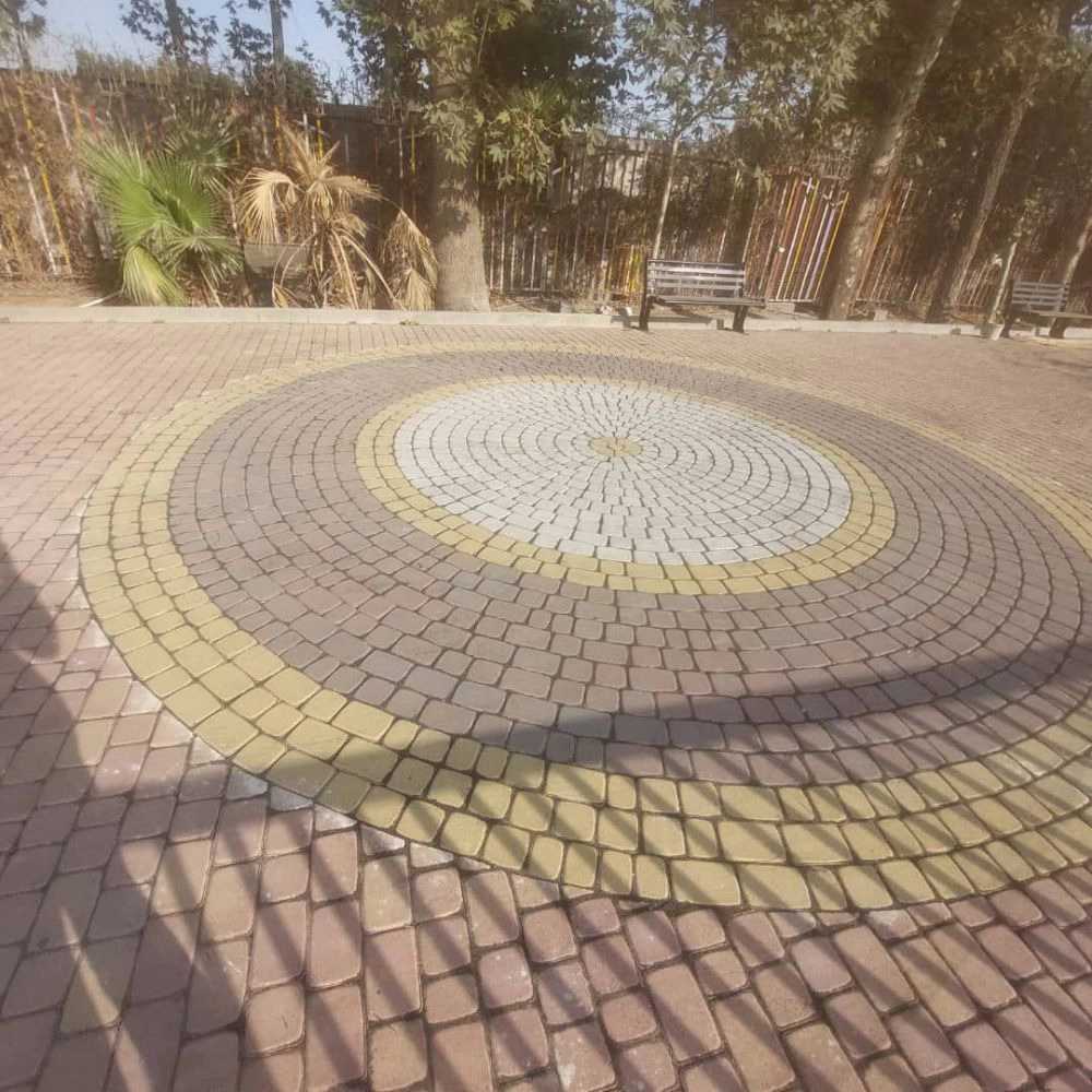 محوطه سازی و جدول کاری و کفپوش