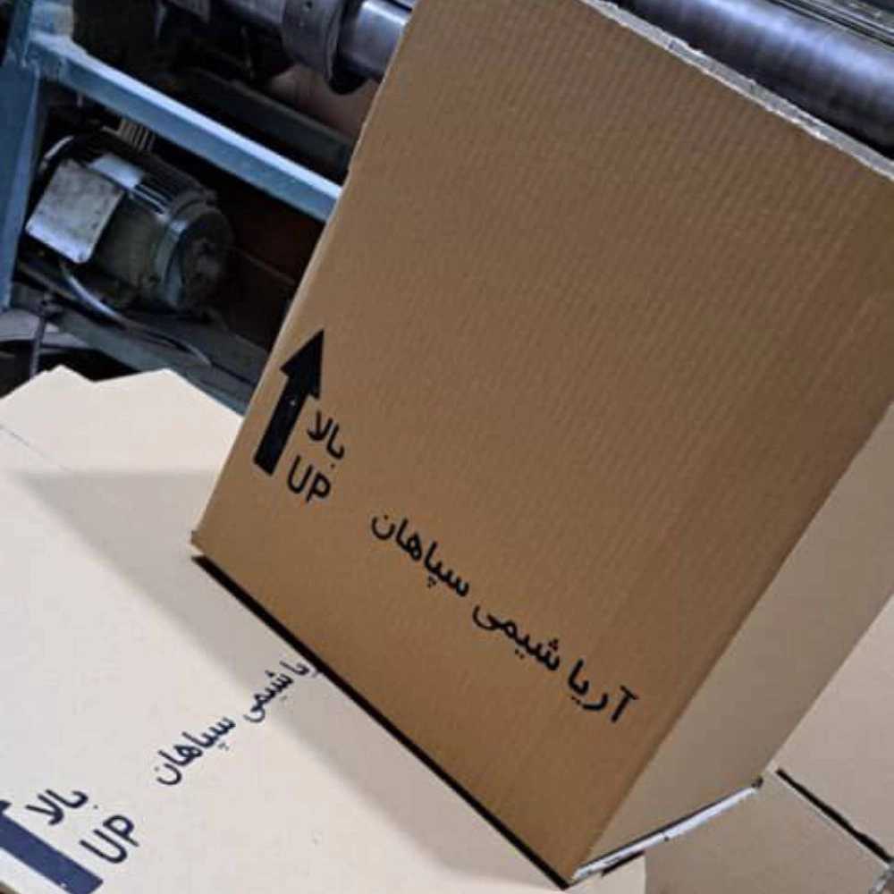 تولیدی کارتن ساده چاپی