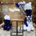 Elena design, birthday decor and balloon arrangement in Qom