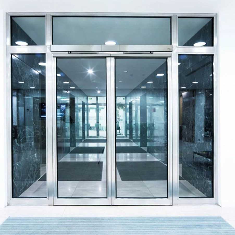 درب اتوماتیک شیشه ای کشویی